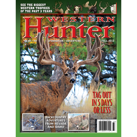 Western Hunter Magazine Fall 2013